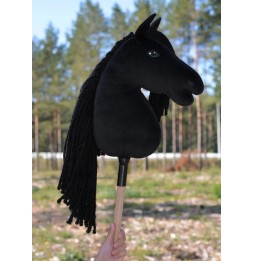 Pegaz Club Hobby Horse A3 Fryzyjski kary czarny