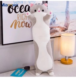 Długi kot Lucek poduszka maskotka 100 cm