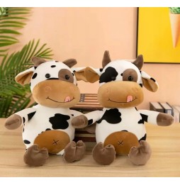 Plush Cow Stuffed Animal 50 cm for Kids