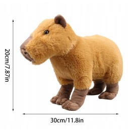Pluszak Kapibara 30 cm - Miękka Maskotka