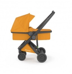 Carucior carrycot greentom black-sunflower 2.1