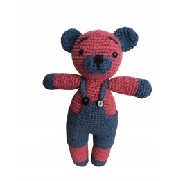 Handmade Crochet Bear 25 cm