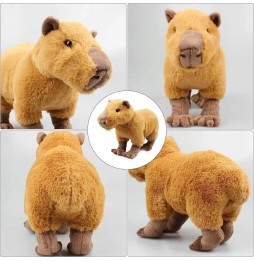 Pluszak kapibara brązowy 30 cm
