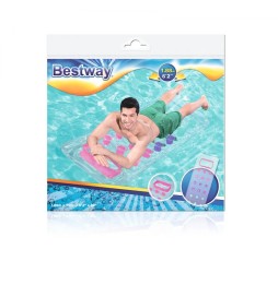 Materac plażowy Bestway 188x71 cm biały