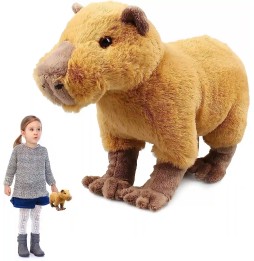 Pluszak kapibara brązowy 30 cm