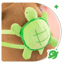 Capibara cu rucsac de broască țestoasă 40 cm plush