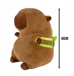 Capibara cu rucsac de broască țestoasă 40 cm plush