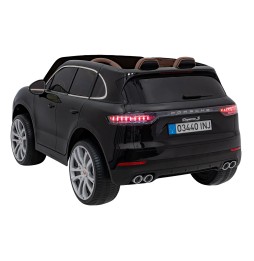 Porsche Cayenne S dla dzieci - czarny z pilotem i audio