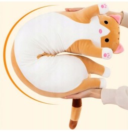 Long Plush Cat for Kids 50cm