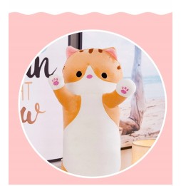 Long Plush Cat for Kids 50cm