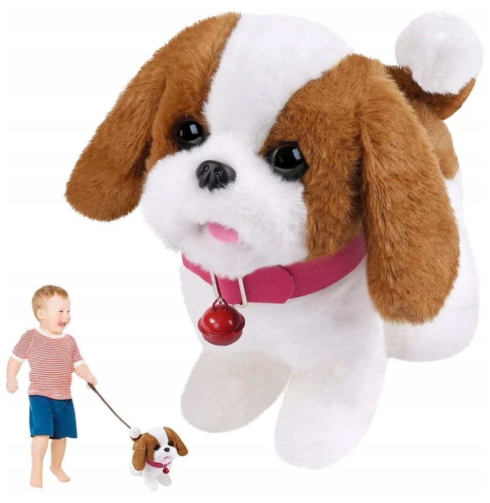 Interactive Puppy on a Leash for Kids