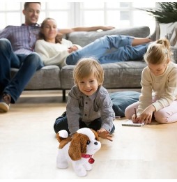 Interactive Puppy on a Leash for Kids