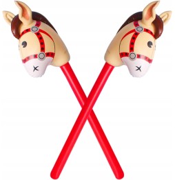 Hobby Horse 90 cm Dmuchany konik na patyku