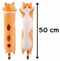 Long Plush Cat for Kids 50cm