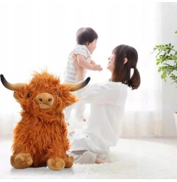 Highland Cow Plush Toy 28 cm