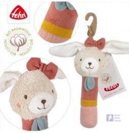 Handheld Rattle Toy, Bunny Nature Collection