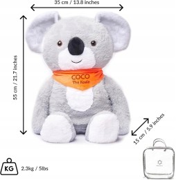 Weighted Plush Bear for Children