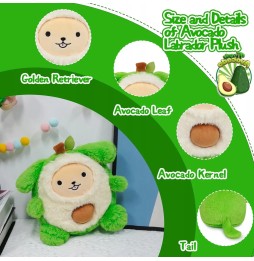 Maskotka Awokado Pies – Pluszak 23 cm