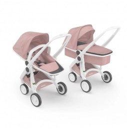 Greentom 2-in-1 Set v.2.1 White-Blossom Stroller