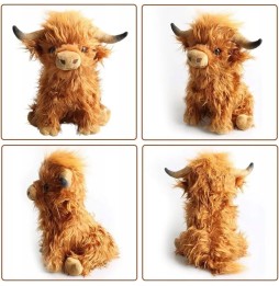 Highland Cow Plush Toy 28 cm