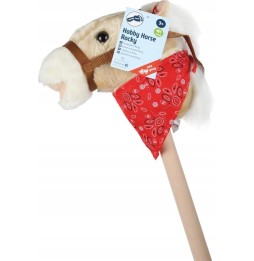 Hobby Horse 80cm Cal de pluș pe băți