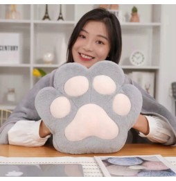 Cat Paw Plush Blanket Set 3-in-1