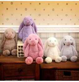 Soft Bunny Plush Toy 60 cm Light Pink