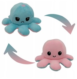 Reversible Plush Octopus 20cm