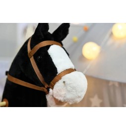 Hobby Horse Plush Horse Head with Sound