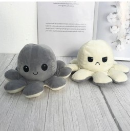 Reversible Plush Octopus 20cm