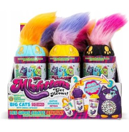 Misfittens Plush Cat with Colorful Tail