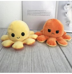 Pluș octopus dublu față 20 cm