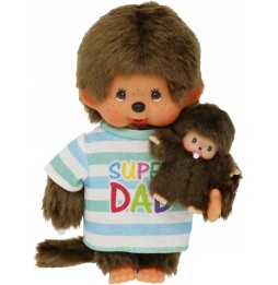 Monchhichi 220960 Super Tata z Dzieckiem