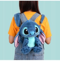 Stitch Plush Backpack for Kids - 35 cm