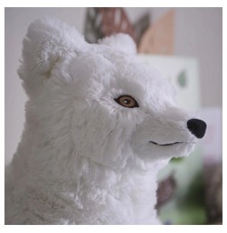 IKEA SKOGSDUVA Plush Arctic Fox 60 cm