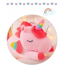 Large Pink Unicorn Plush 40 cm