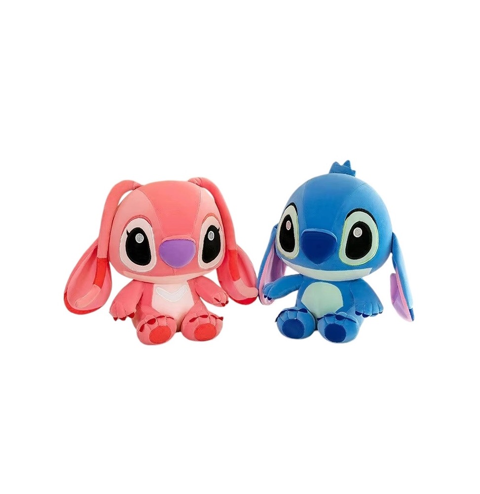 Stitch and Angel Plush Toy Set 45 cm