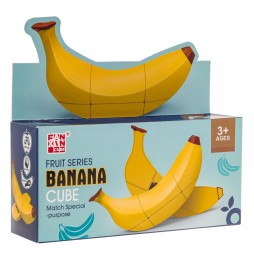 Cub puzzle banană pentru copii de la 3 ani