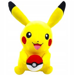 Duży pluszak Pikachu z Pokeballem 40 cm