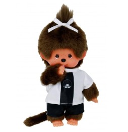 Monchhichi Fetiță în Tricou de Fotbal