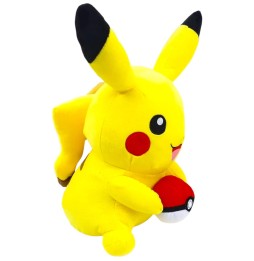 Duży pluszak Pikachu z Pokeballem 40 cm