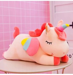 Large Pink Unicorn Plush 40 cm