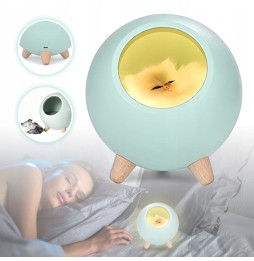 Sleeping Cat Night Light - Birthday Gift