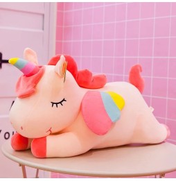 Large Pink Unicorn Plush 40 cm