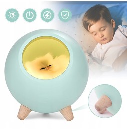 Sleeping Cat Night Light - Birthday Gift