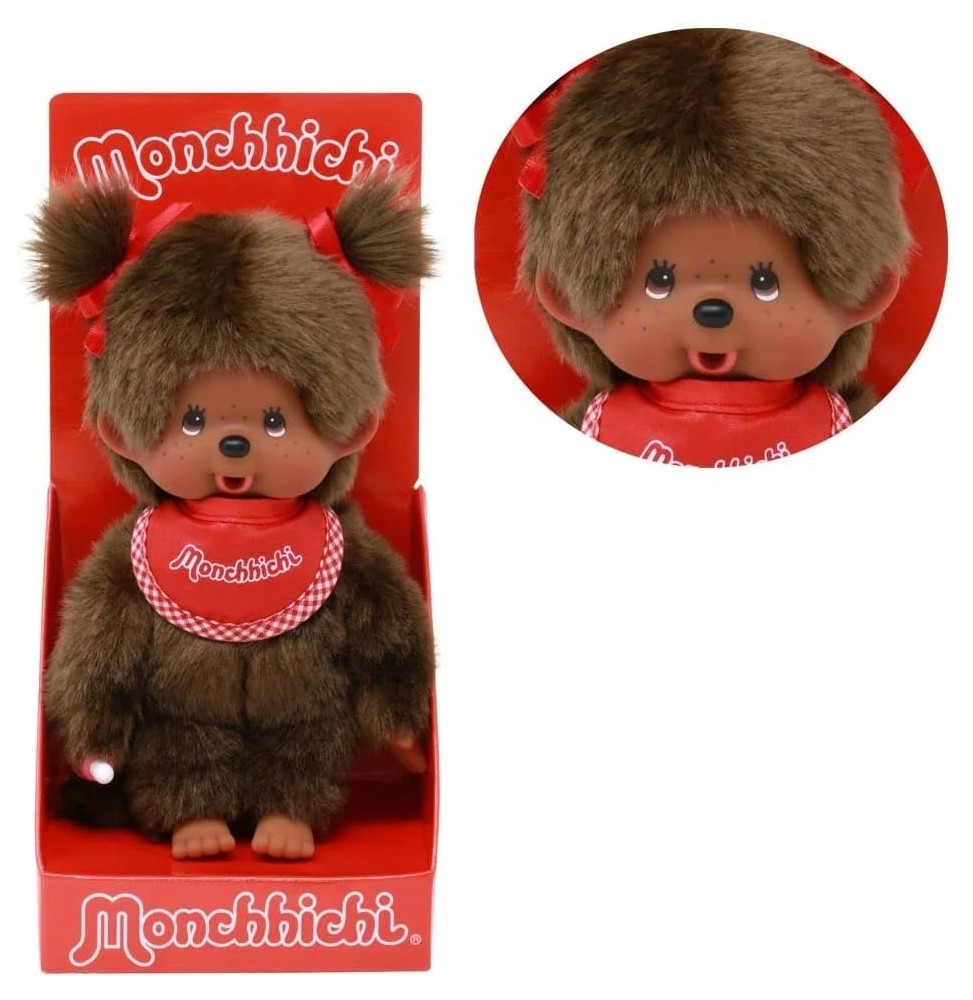 Monchhichi 255191 Małpka dziewczynka murzynka