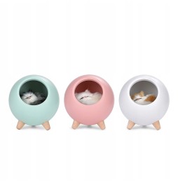 Sleeping Cat Night Light - Birthday Gift