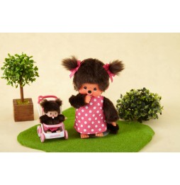 Monchhichi 254930 Małpka matka z dzieckiem