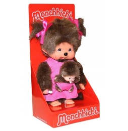 Monchhichi 236200 Dziewczynka z dzieckiem