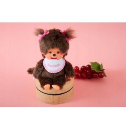 Monchhichi 255550 Pluszowa małpka dziewczynka 20 cm